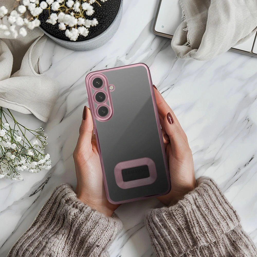 Pouzdro Coolcase Glam - Samsung Galaxy A15 5G - růžové