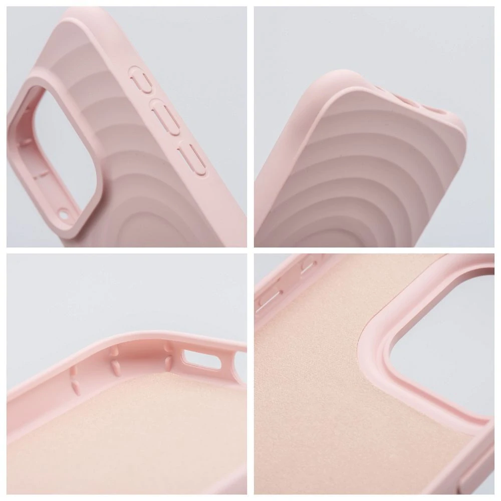 Pouzdro Zephyr Mag Cover - Apple iPhone 14 Pro s podporou MagSafe, pískově růžové