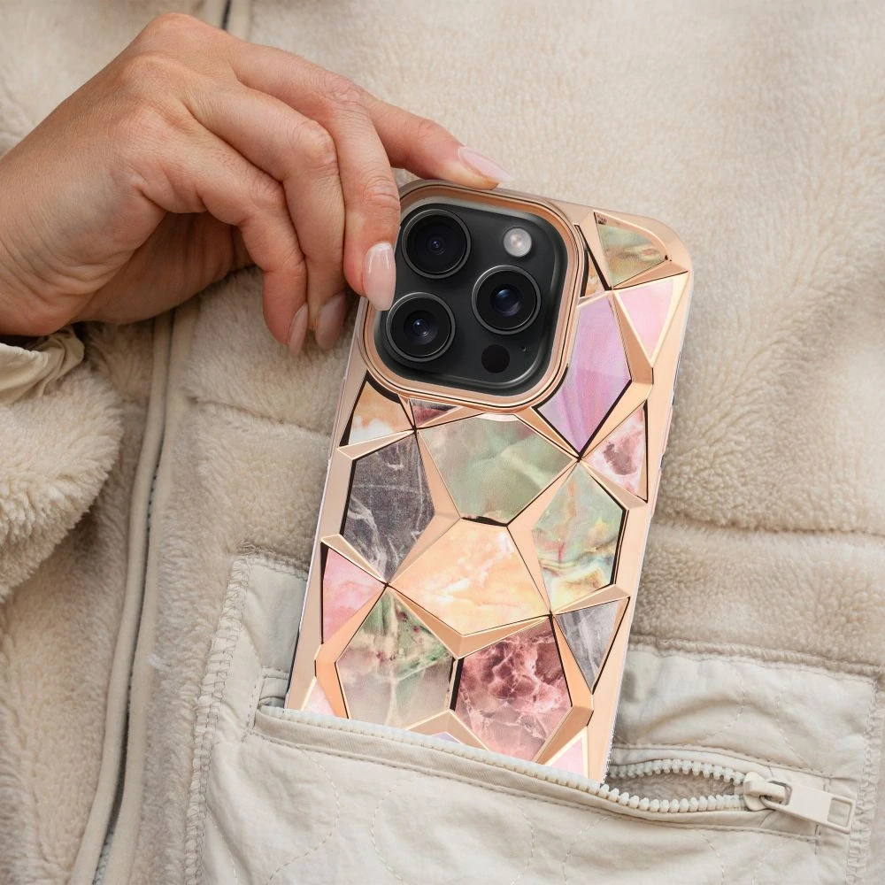 Pouzdro Coolcase TWINKI - Apple iPhone 16 Plus - zlatavé