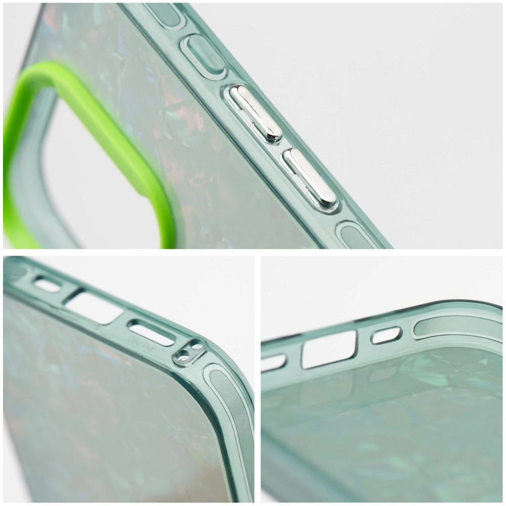 Pouzdro Coolcase TUTTI FRUTTI - Apple iPhone 16 Pro Max - zelené