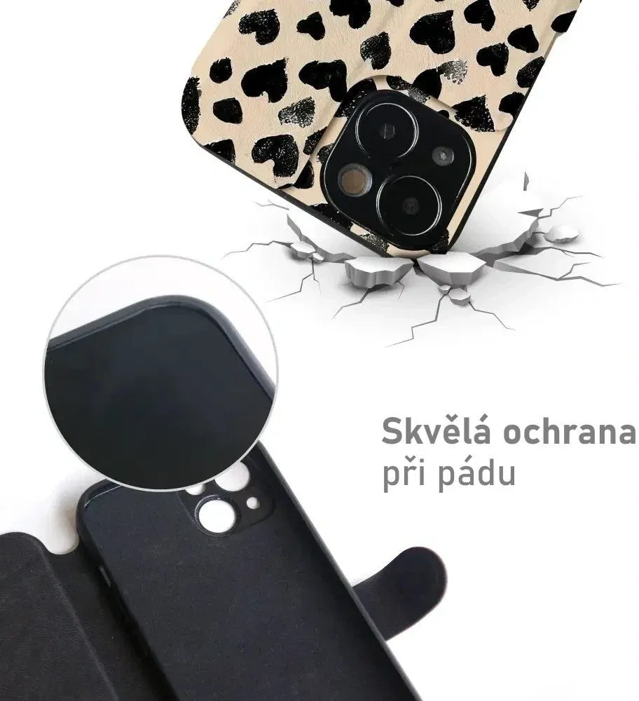 Knížkové flip pouzdro Mobiwear Design PRO - Xiaomi Redmi Note 13 Pro 5G / POCO X6 5G - PA63G  - VÝPRODEJ