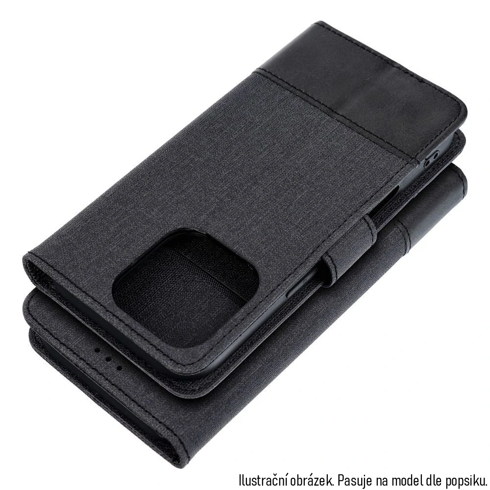 Knížkové flip pouzdro - Samsung Galaxy A21s - COOLCASE GOMMA BOOK - černé