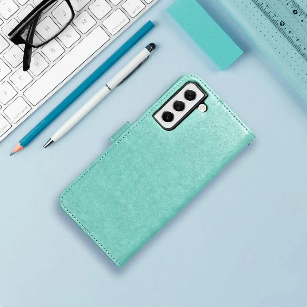 MEZZO Book - Samsung Galaxy A16 / A16 5G - flip knížkové pouzdro - Zelený lapač snů
