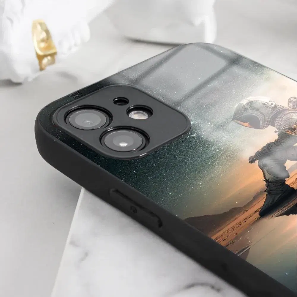 Lesklý kryt Mobiwear Glossy - Xiaomi Redmi 6A - G003G Astronaut na samotce - VÝPRODEJ