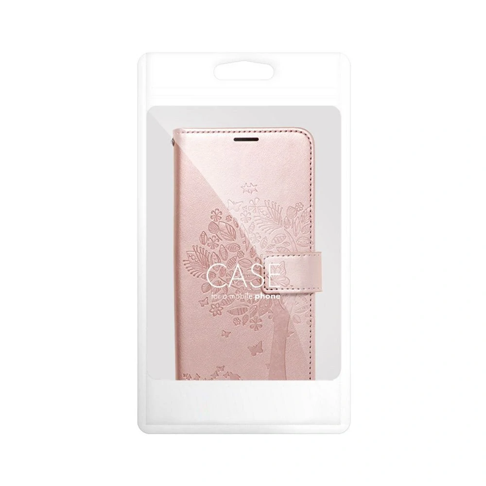 Flip pouzdro MEZZO Book Samsung Galaxy A36 5G – strom rose gold