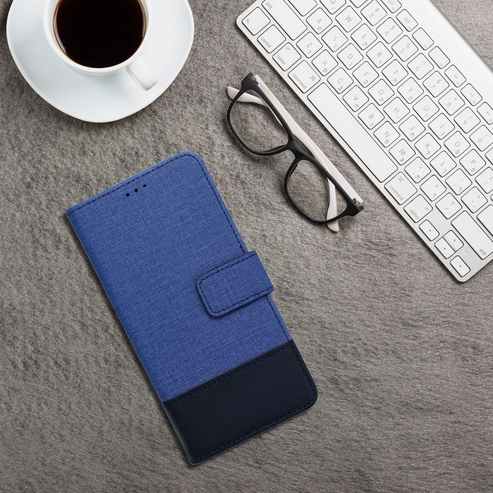 Flip pouzdro GOMMA Book Samsung Galaxy A36 5G – modré