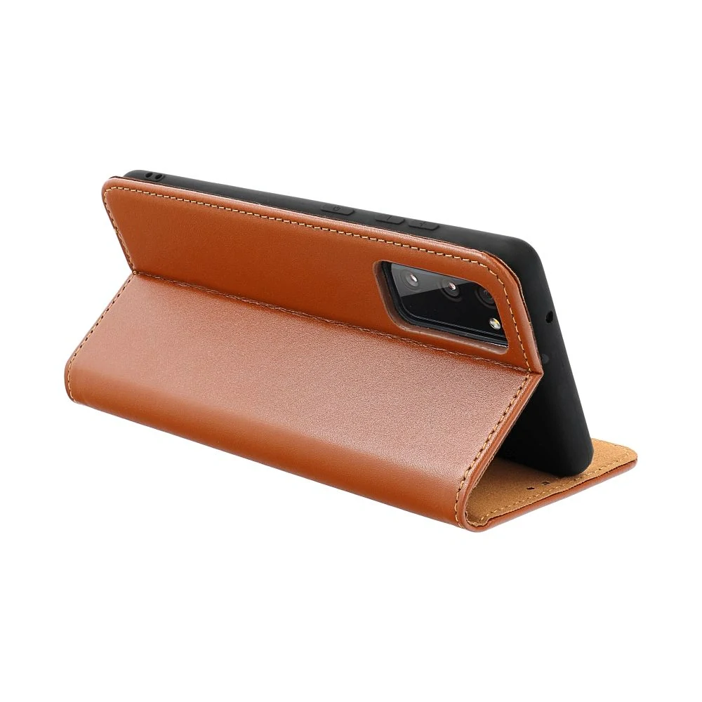 Kožené pouzdro Smart Pro Book Xiaomi Redmi 14C – hnědé