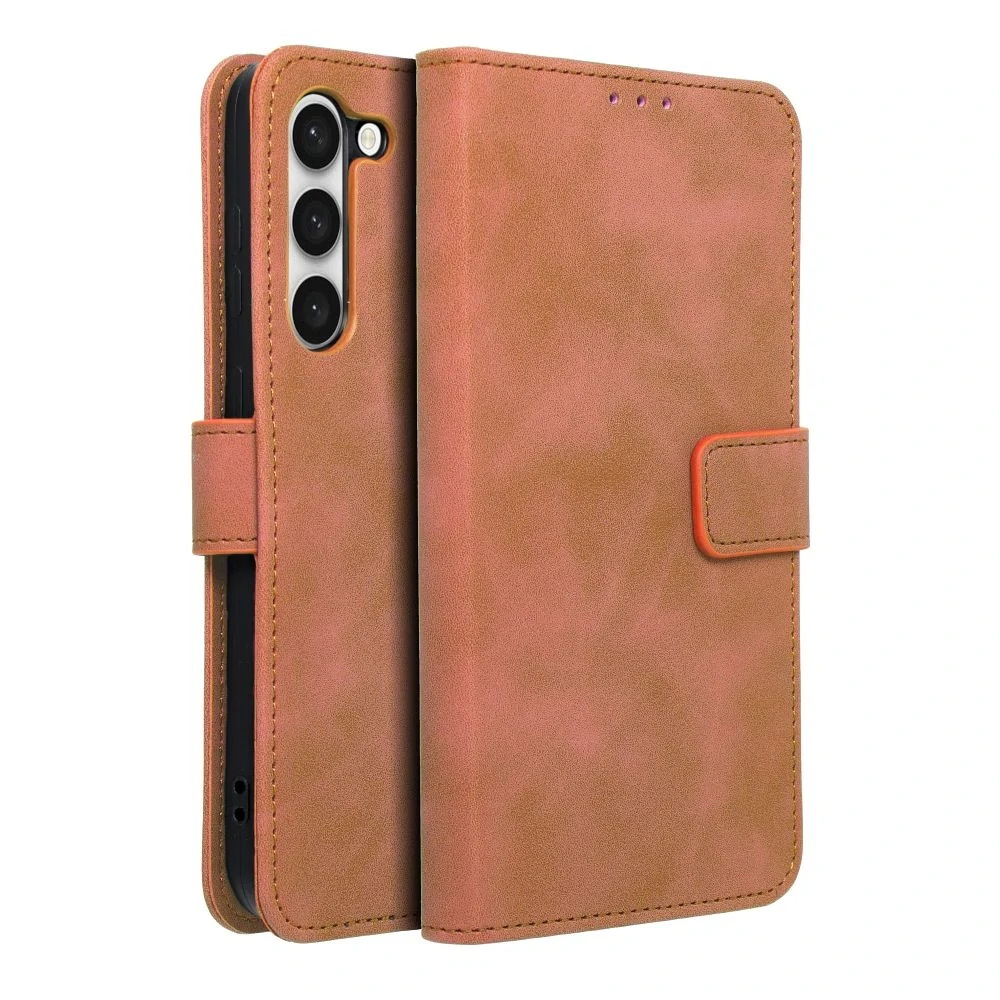 Flip pouzdro TENDER Book – Samsung Galaxy A16 5G, hnědé
