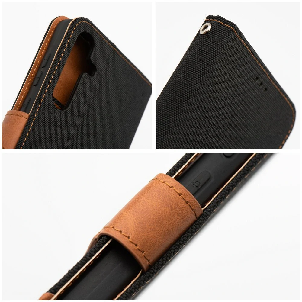 Flip pouzdro JEANS Book – Samsung Galaxy A55 5G, černé