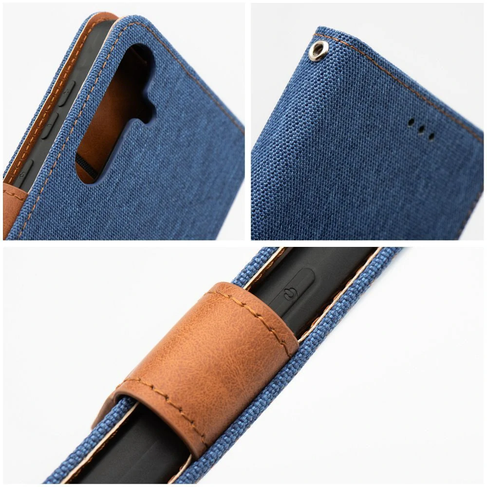 Flip pouzdro JEANS Book – Samsung Galaxy A20e, modré