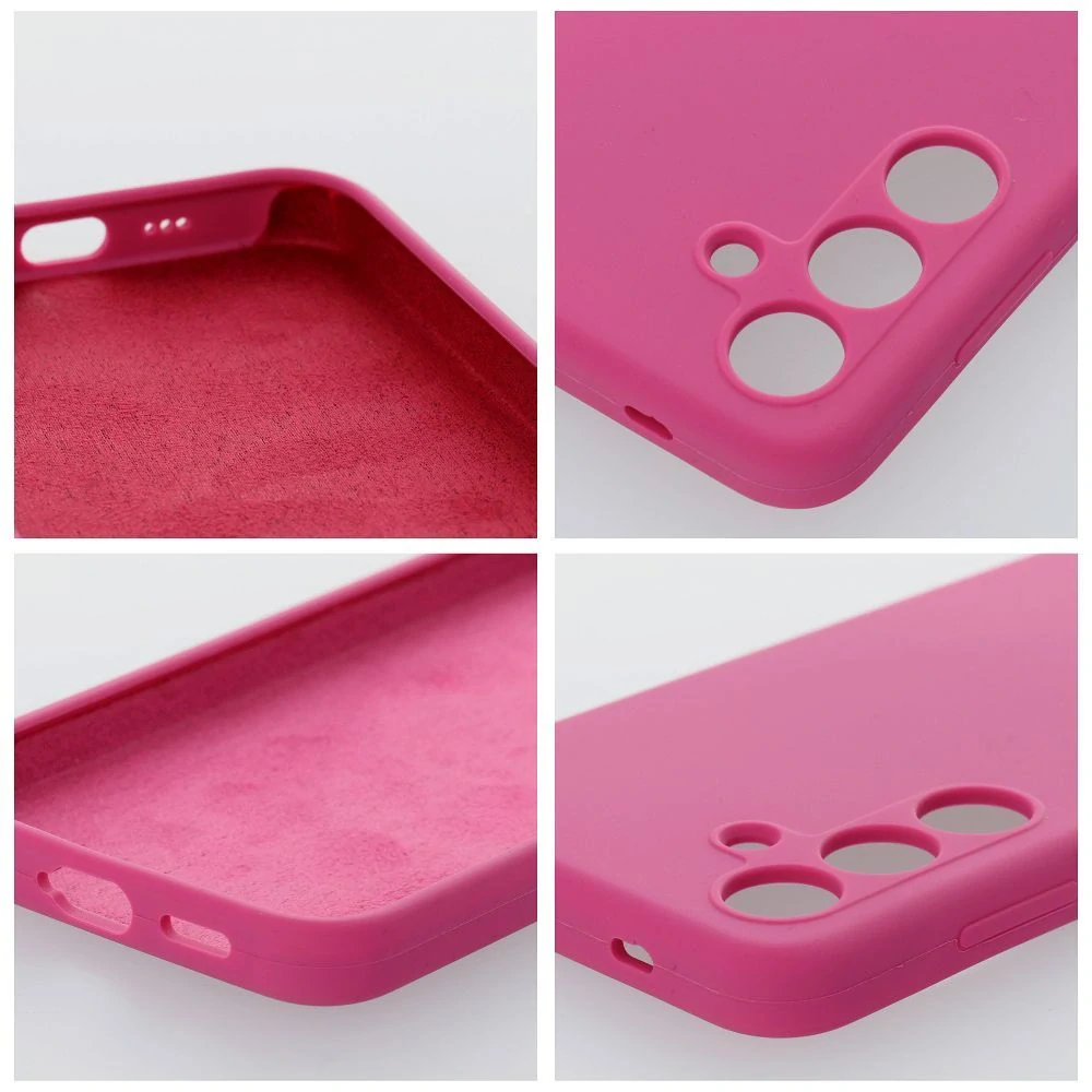 Silikonové pouzdro Silicone 2mm – Motorola G85 5G, růžové