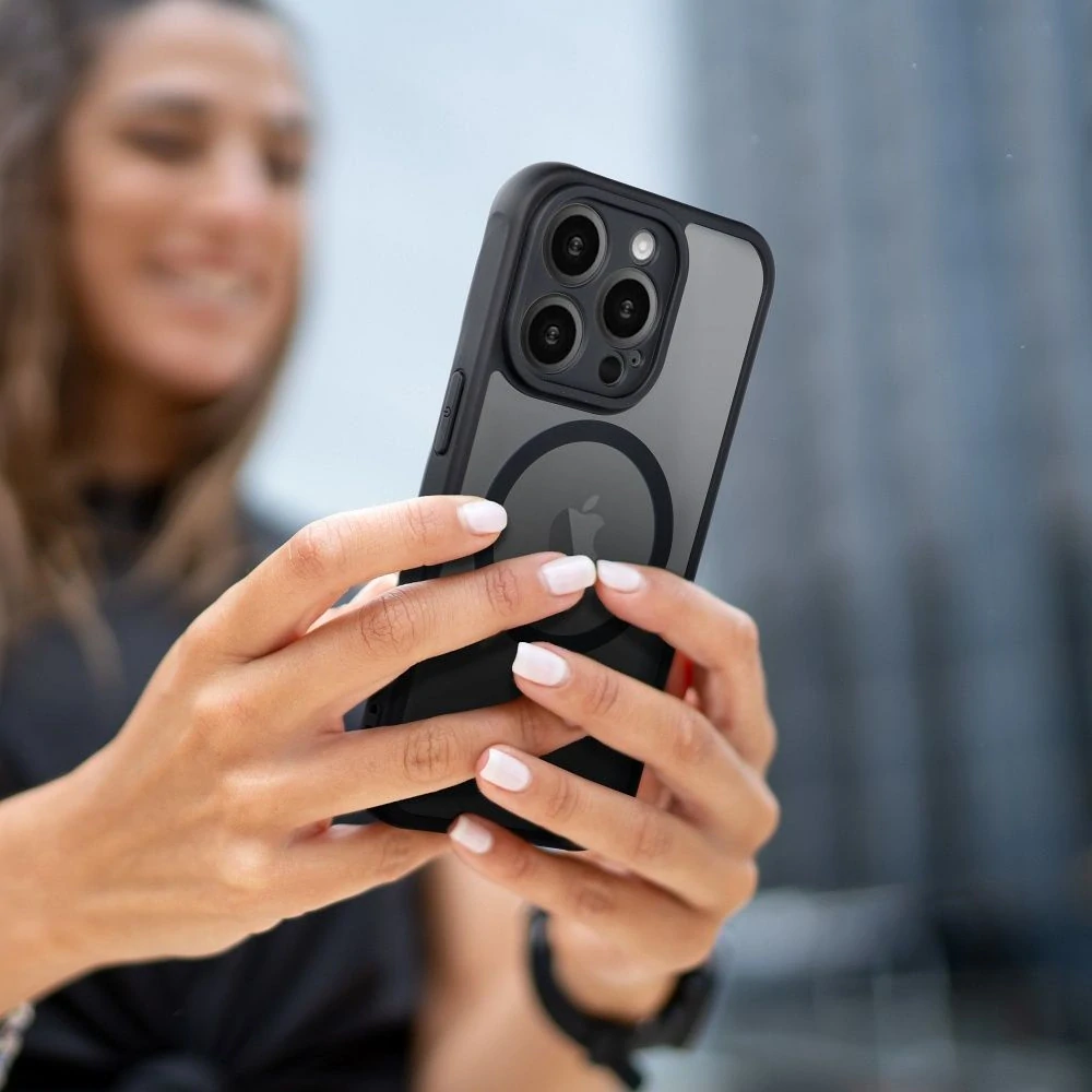 Pouzdro Full Matte Mag Cover – Xiaomi Redmi 14C / Poco C75, černé