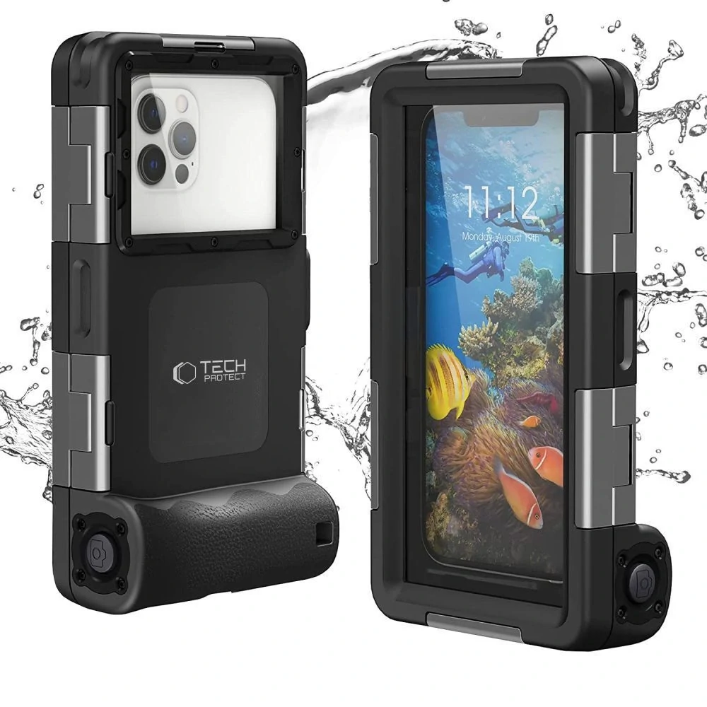 Voděodolné pouzdro Tech-Protect IPX8 – 4.7–6.7", černé