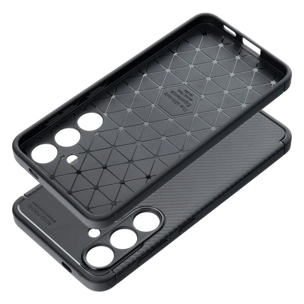 Odolné pouzdro Carbon Premium – Galaxy A56 5G, černé