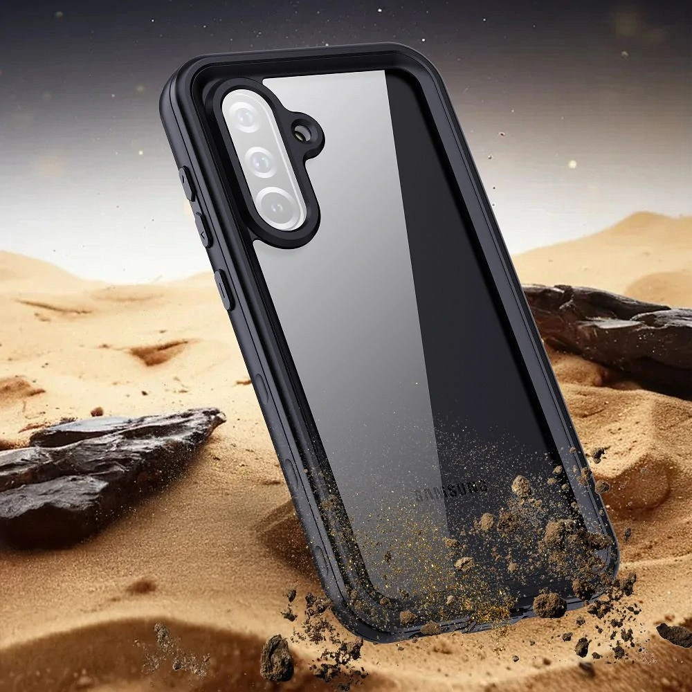 Voděodolný kryt na mobil Samsung Galaxy A36 / A37 - SHELLBOX černý