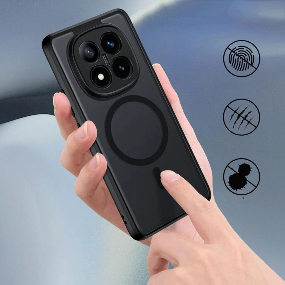 Pouzdro MagMat MagSafe Xiaomi Note 14 Pro Plus 5G černé