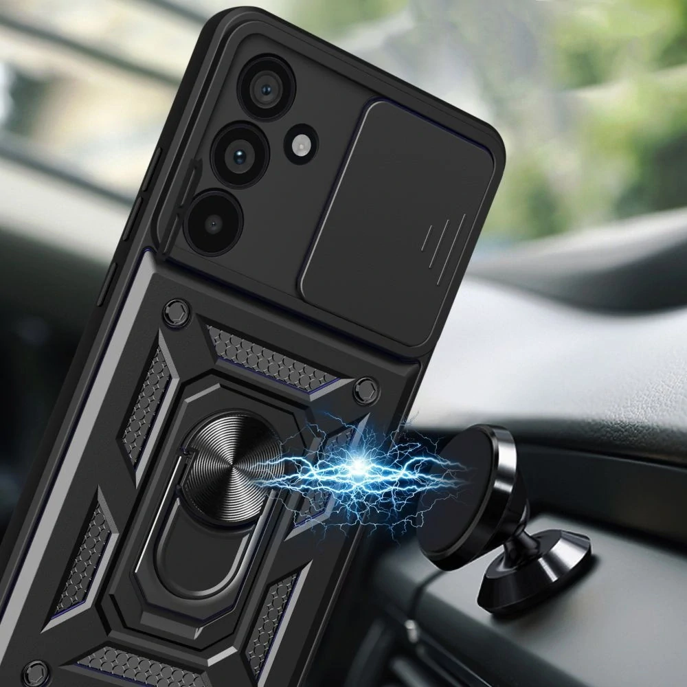 Odolný kryt na mobil Samsung Galaxy A57 - Camshield černý
