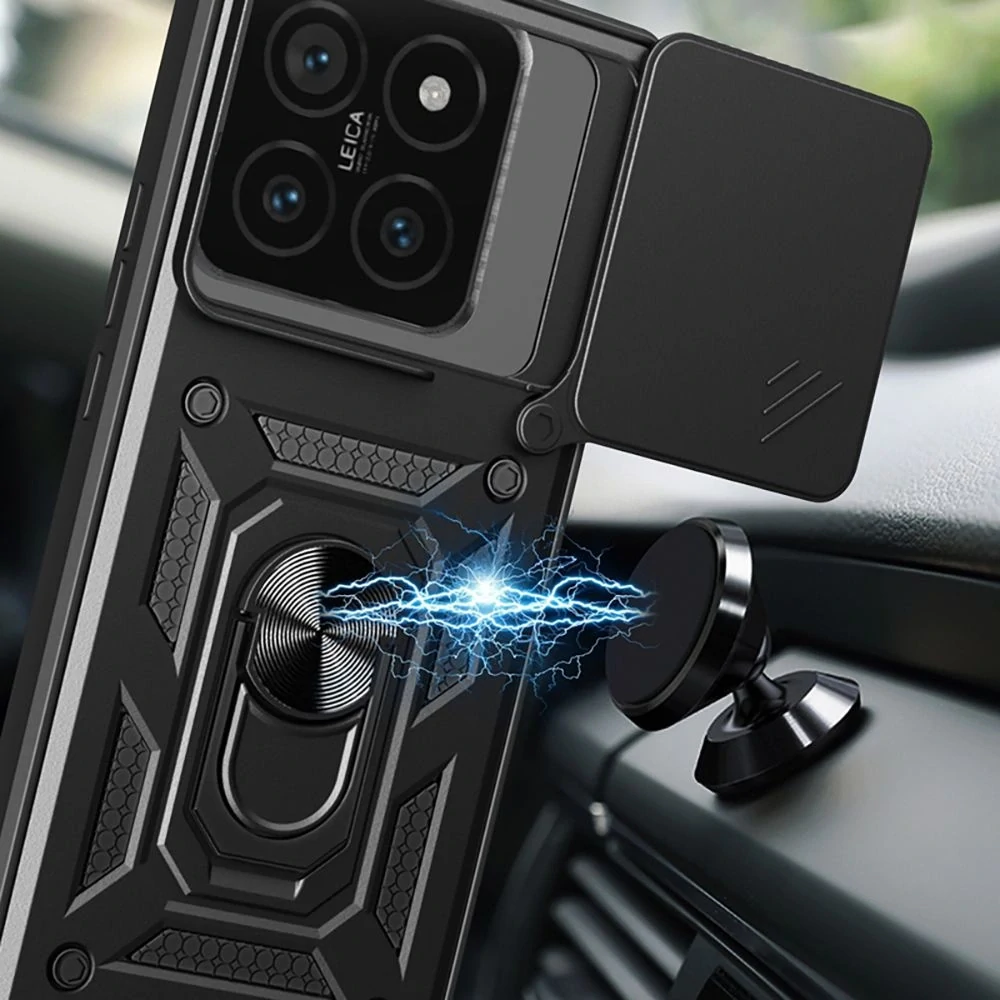 Odolné pouzdro CamShield Pro Xiaomi 14T Pro - černé