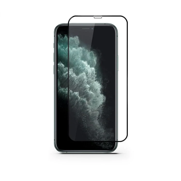Swissten ochranné sklo iPhone 11 - černé 8595217466944