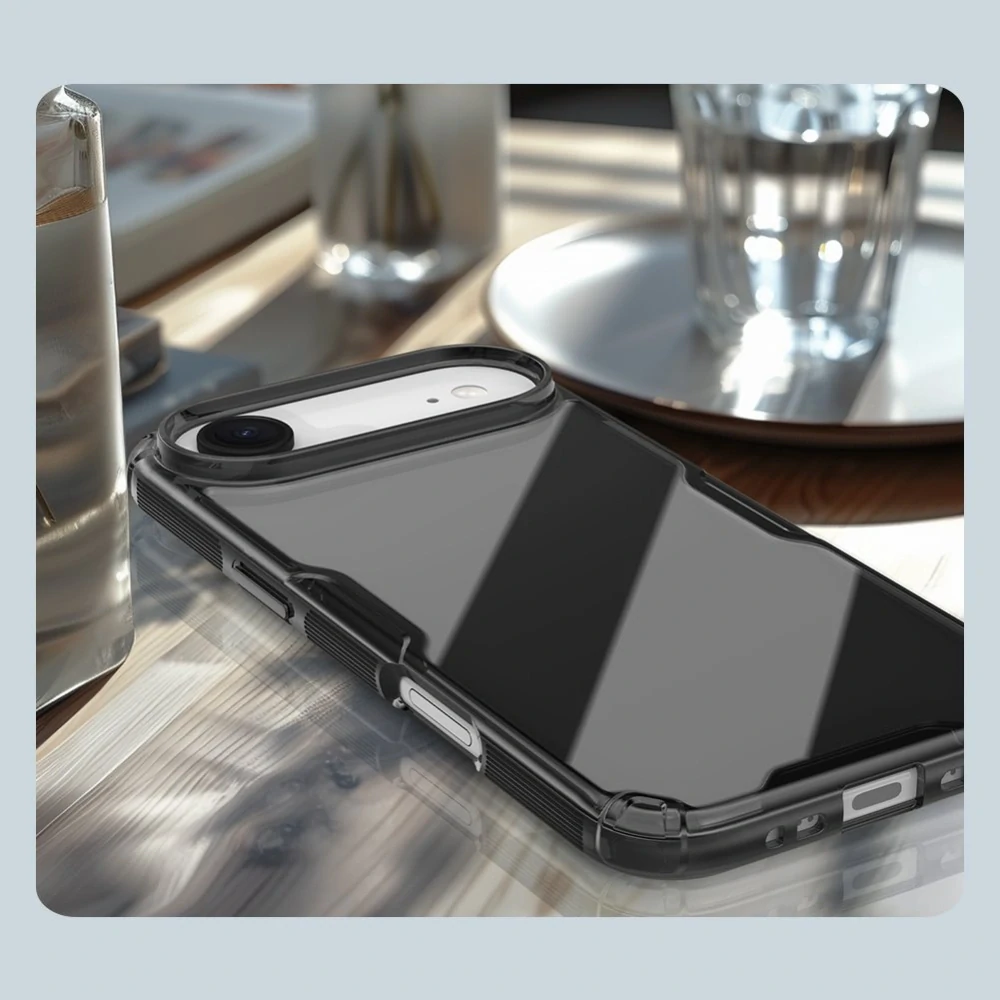 Nillkin Nature TPU PRO iPhone Air  – čirý kryt Black