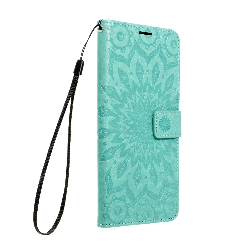 MEZZO Book pouzdro Samsung Galaxy A17 – zelená mandala
