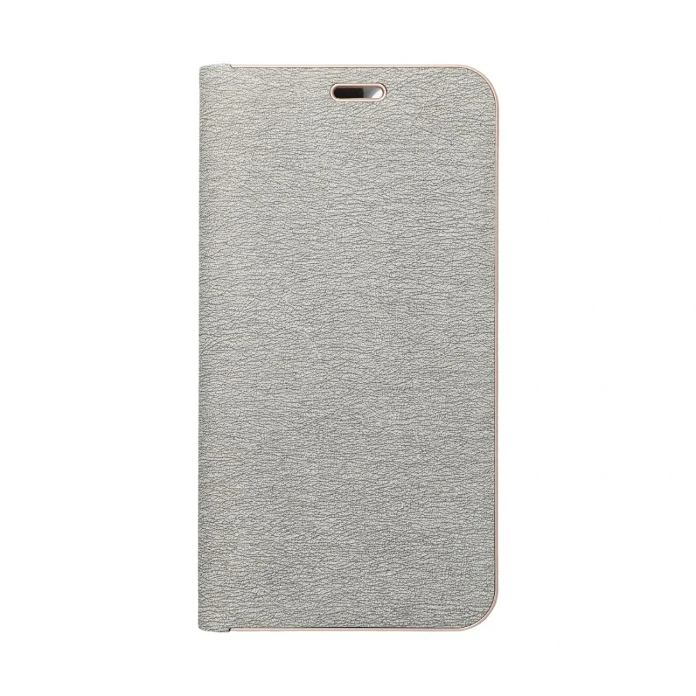 Flip pouzdro LUNA Book Gold na mobil Xiaomi Redmi 15C – stříbrné