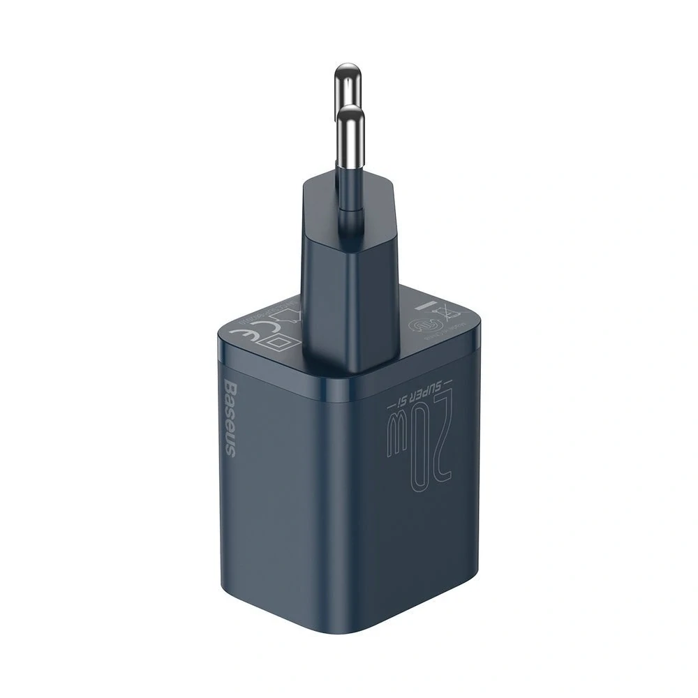 Rychlonabíječka Baseus Super Si 1C 20W + USB-C – Lightning 1 m – modrá