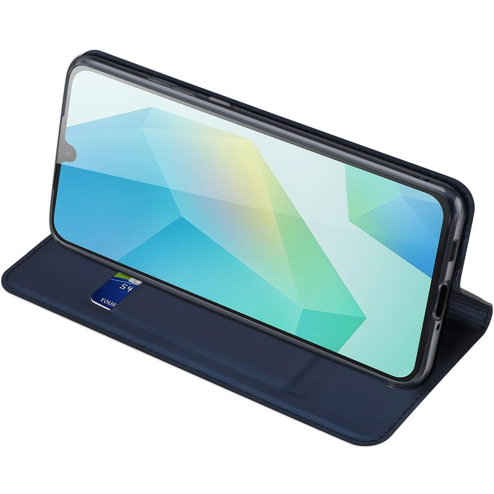 Flipové pouzdro Dux Ducis Skin Pro Samsung Galaxy A17 / A18 5G – modré