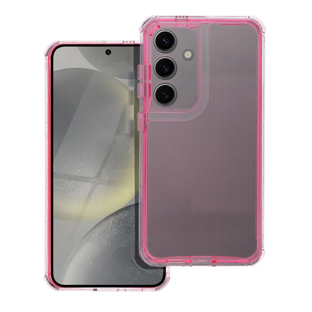 Pouzdro Matrix Clear Xiaomi Redmi 15C – pudrově růžové