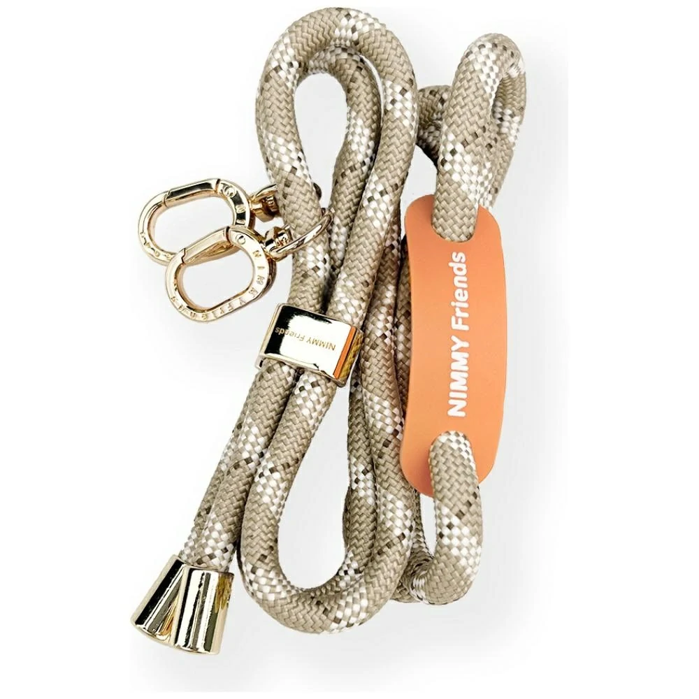 Nimmy Cool&Cute 2.0 crossbody + handstrap set – hnědý