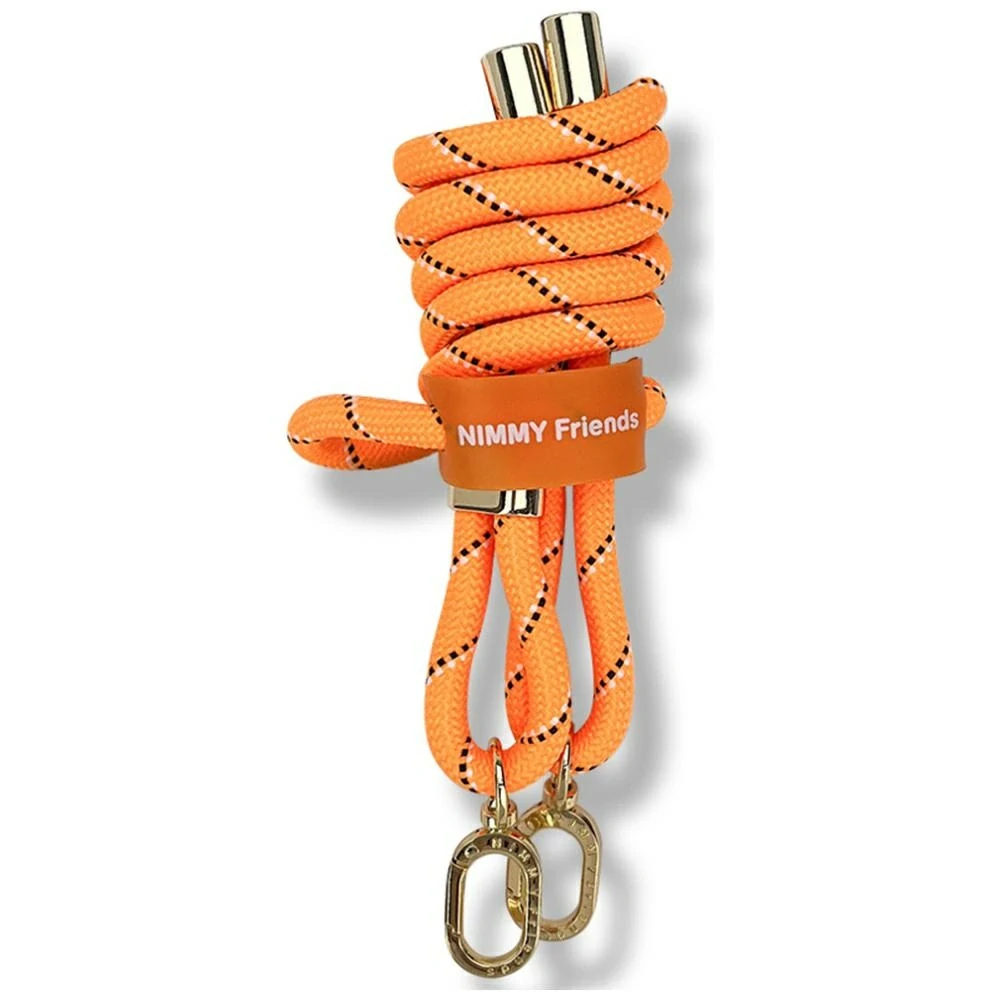 Nimmy Cool&Cute 2.0 crossbody + handstrap set – oranžovo-černý