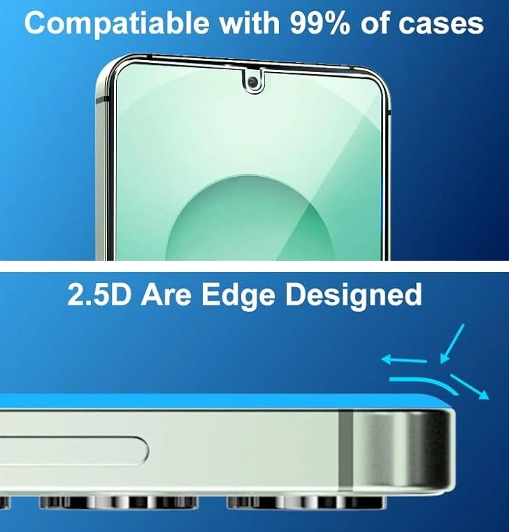 Ochranné sklo Swissten na mobil Xiaomi Redmi Note 15 5G - černé