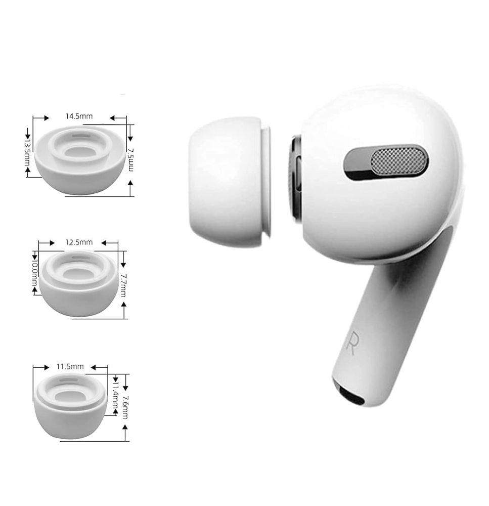 Náhradní špuntíky Tech-Protect Ear Tips pro AirPods Pro