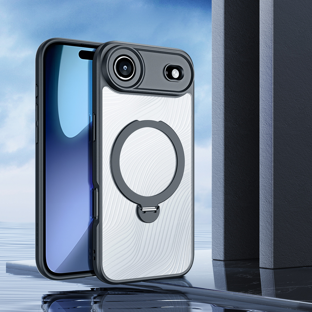 Dux Ducis Aimo Mag kryt se stojánkem Apple iPhone Air černý