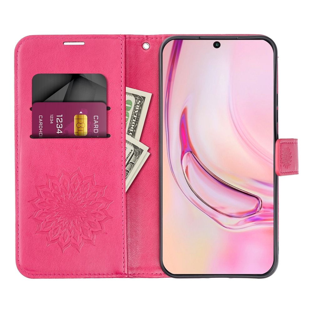 Flip pouzdro MEZZO Book Xiaomi Redmi A5 mandala magenta