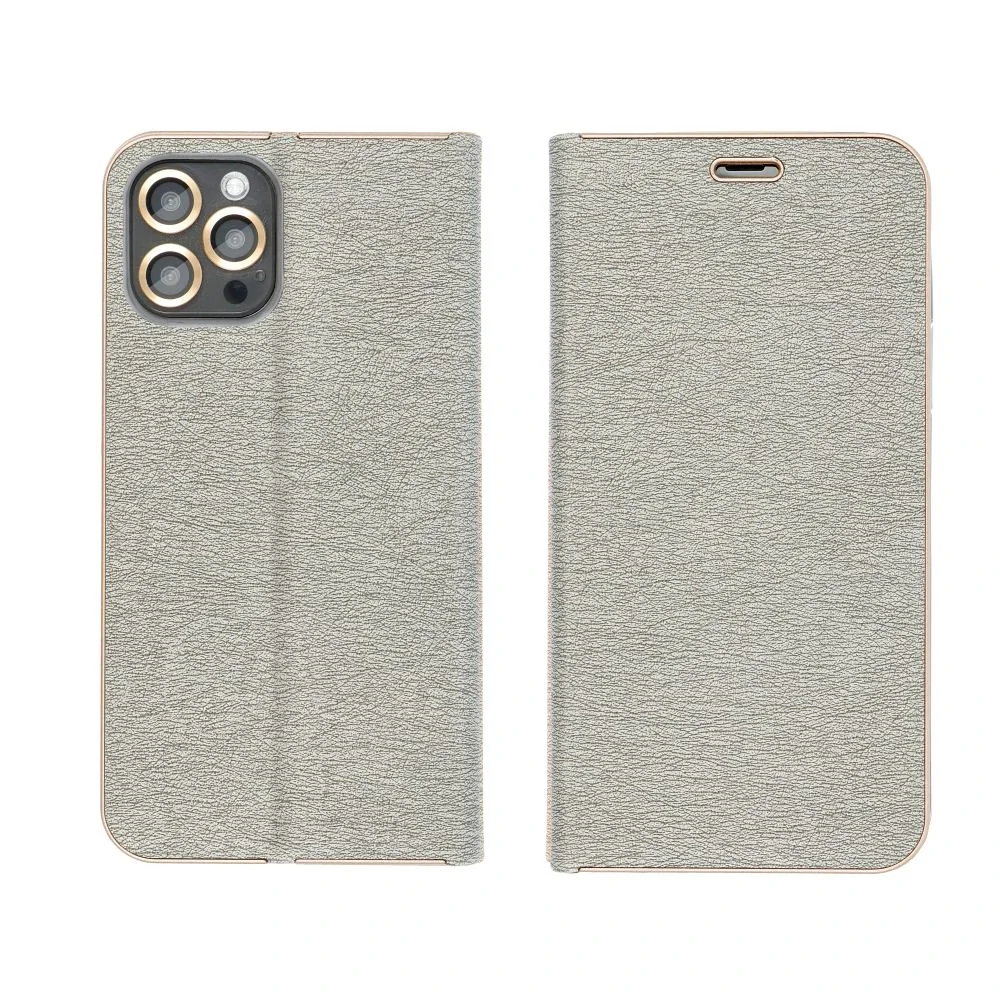 Flip pouzdro na mobil Xiaomi Redmi A5 LUNA Book šedé