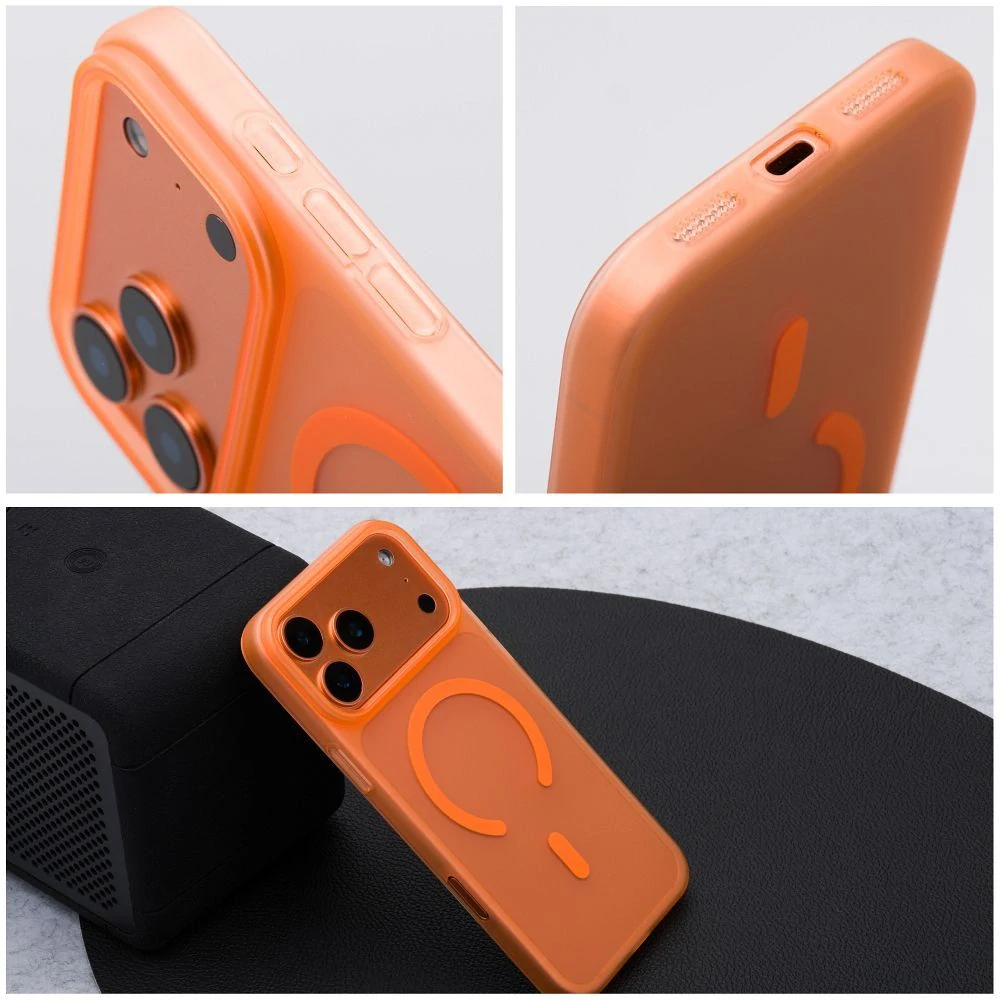 Kryt na mobil Samsung Galaxy A36 GO ORANGE MagSafe oranžový