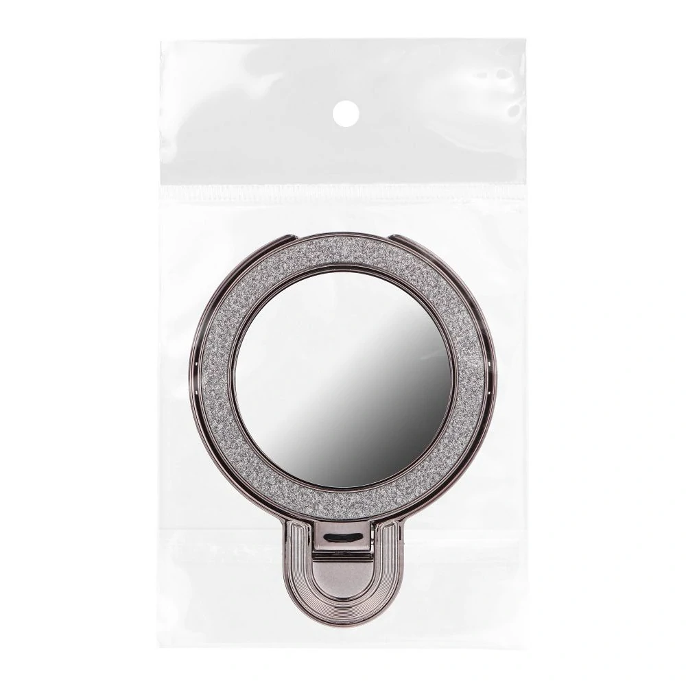 Stojan na telefon CIRCLE MIRROR nalepovací černý
