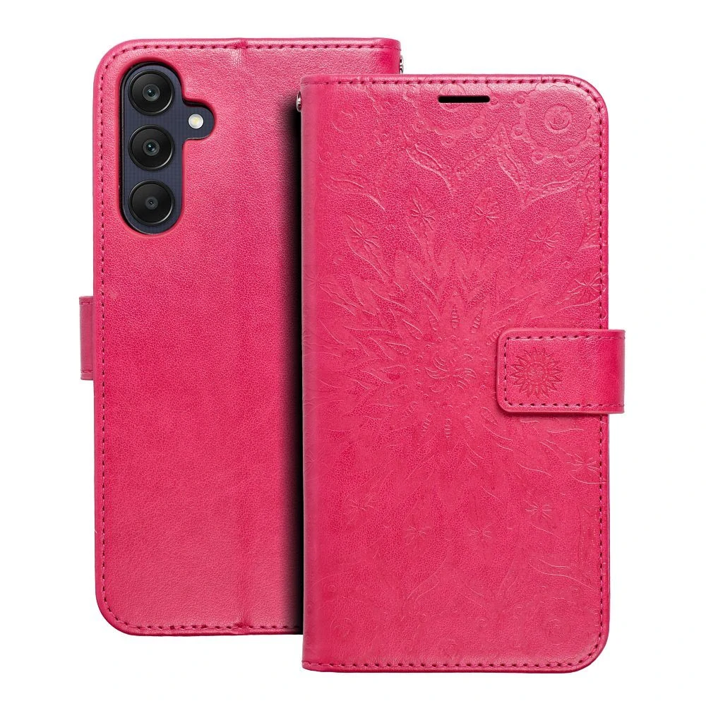 Flip pouzdro na mobil Samsung Galaxy A57 5G - MEZZO Book mandala magenta
