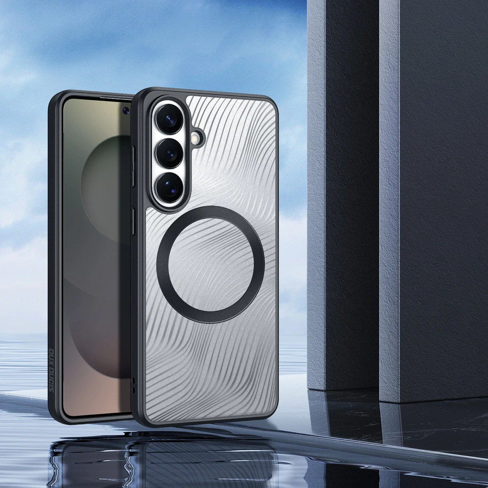 MagSafe kryt na mobil Samsung Galaxy S26 - Dux Ducis Aimo Mag černý