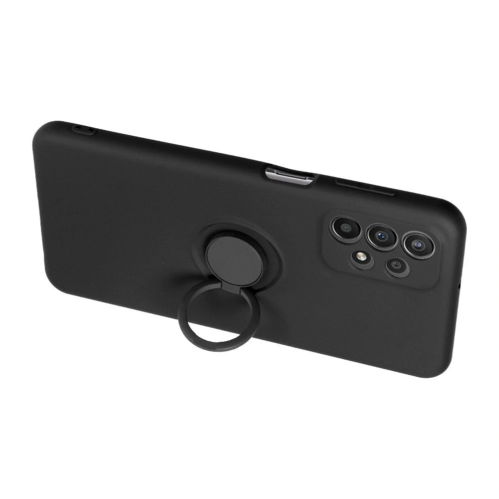 Kryt na mobil iPhone Air - Silicone Ring černý