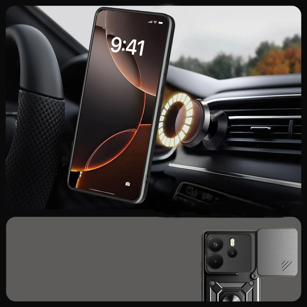 Kryt na mobil Xiaomi Note 14 4G - CamShield Pro černý