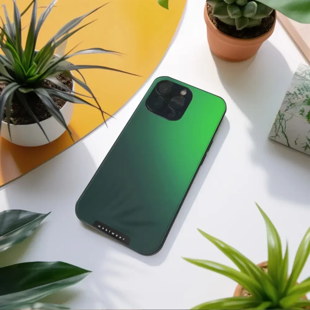 Lesklý kryt Mobiwear Glossy - Xiaomi 15 Ultra - G061G Zelený odstín