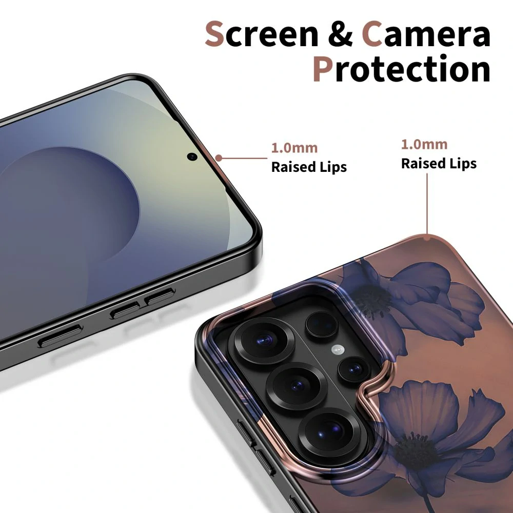Kryt na mobil Galaxy S26 Ultra Tech-Protect MagSafe Lamano hnědo-fialový