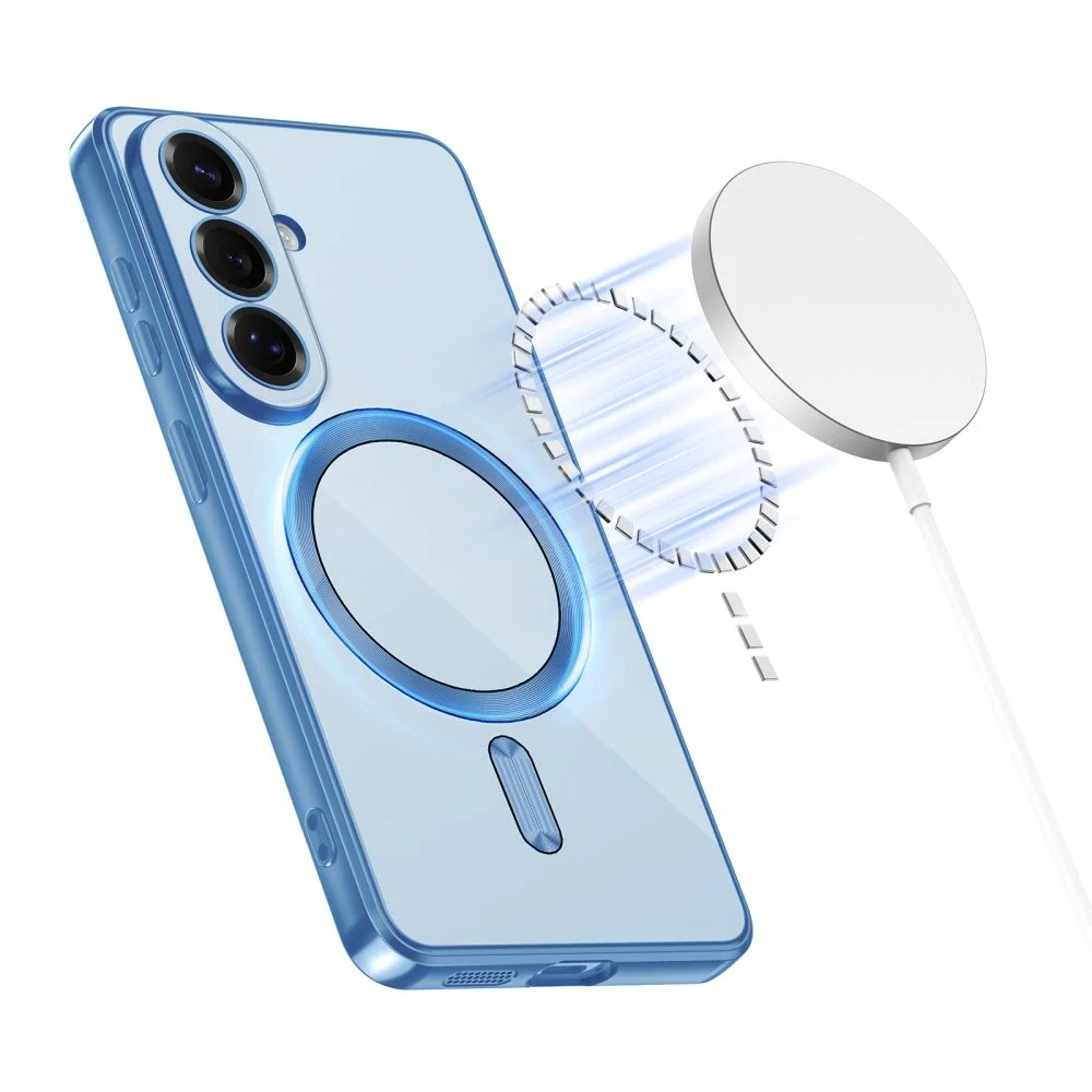 Kryt na mobil Galaxy S26 Tech-Protect MagFlex čirý modrý