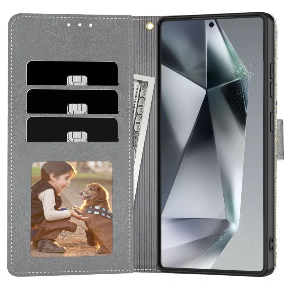 Flip pouzdro Galaxy A57 5G Tech-Protect květy