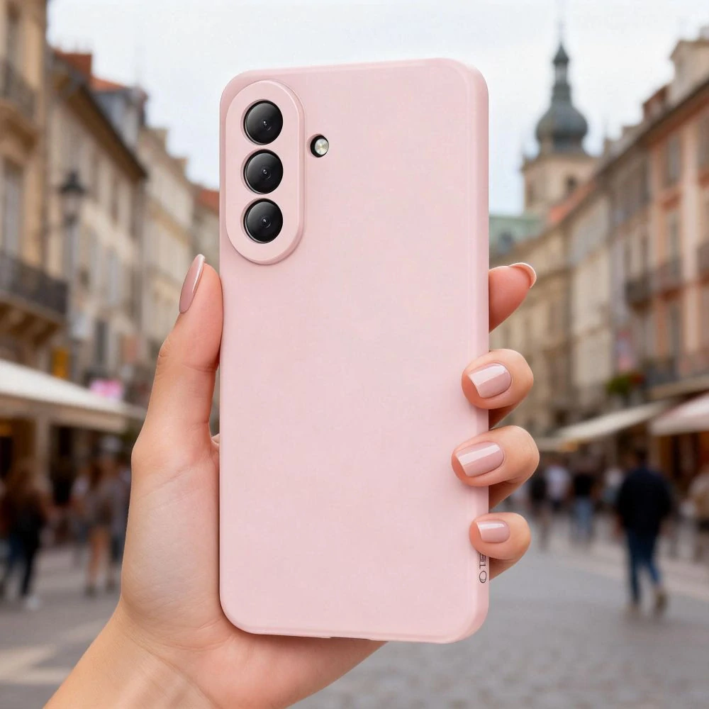 Kryt na mobil Galaxy A57 5G Tech-Protect Icon růžový