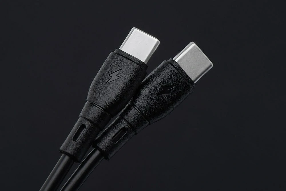 Datový kabel USB-C na USB-C Blue Star 60W 2m černý