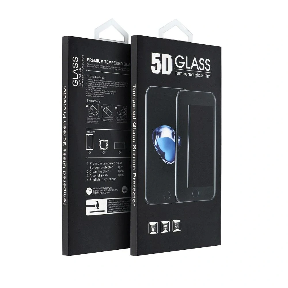 Tvrzené sklo Xiaomi Redmi Note 9 Pro / 9S 5D Full Glue černé 5903396055669