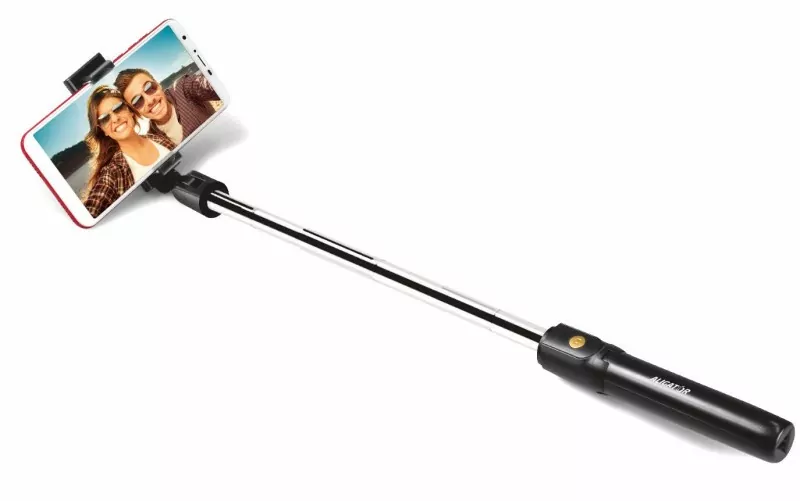 Selfie tyč s Bluetooth Tripod ALIGATOR HA12 černá